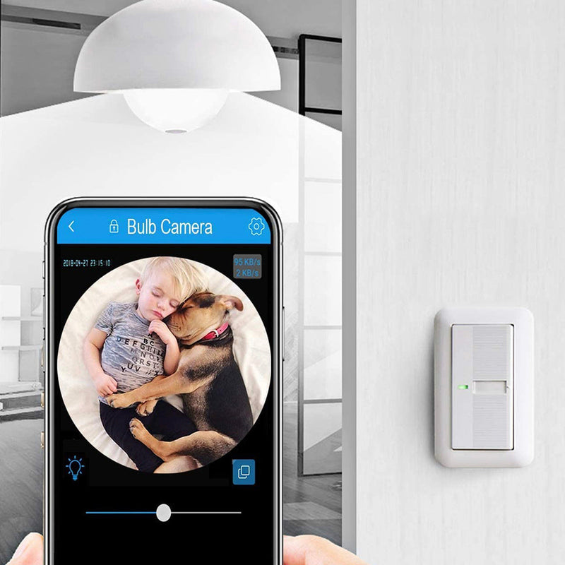 Secret Security Cam Bulb For Safety of Your Home